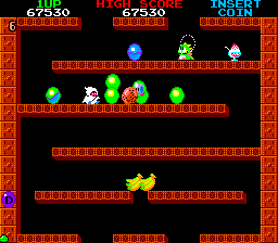 retro games bubble bobble