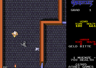 건틀렛 - Gauntlet (2 Players, German, rev 1)