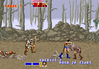 황금도끼 - Golden Axe (set 6, US, 8751 317-123A)
