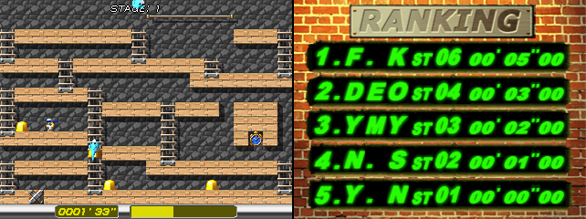 로드러너:디그 파이트 - Lode Runner - The Dig Fight (ver. A)