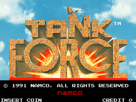 tank force game namco