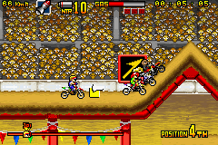 Amazon Com Motocross Maniacs Gba Video Games