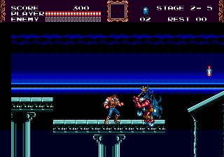 castlevania the new generation mega drive