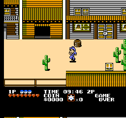 cowboy game nes