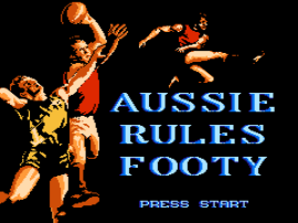 Play NES Aussie Rules Footy (Australia 