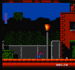 spider man nes game