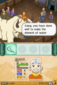 avatar the burning earth ds