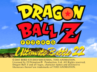 dragon ball z ultimate battle 22 ps1