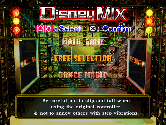 Play Playstation Dance Dance Revolution Disney Mix Online In Your Browser Retrogames Cc