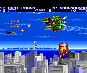 aero blasters turbografx 16